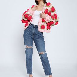 Sugercandy Baby Senorita Women Woollen Handmade Cardigan-image-17