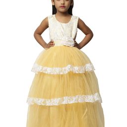 Wish little Net A-Line Maxi Dress-16