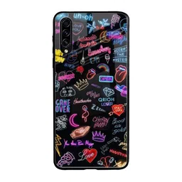 QRIOH Typography Printed Samsung Galaxy A70S Back Case Mobile Accessories-image-36