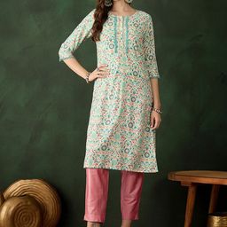 Sangria Printed Pure Cotton Kurta-picture-36