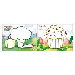 sawan Colouring and Activity Books Set of 3 - English image 3