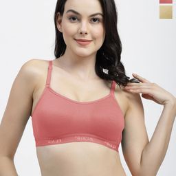 SHYAM SONS FLAIR brezza Women Pack Of 2 Full Coverage Non Padded Workout Bra-picture-20