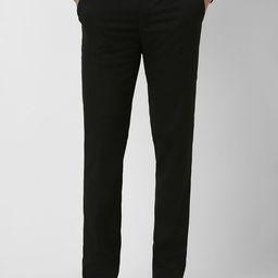 Peter England Men Slim Fit Trousers-picture-11