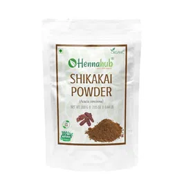 HENNAHUB Pure Shikakai Powder For Nourishing & Strengthening Hair-200g-24