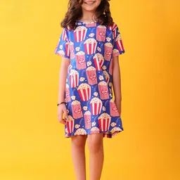 YK Girls Printed Nightdress-picture-26