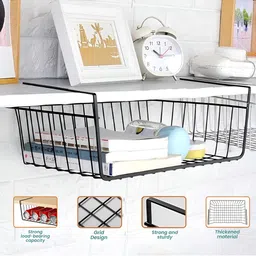 Go Hooked Black Set of 1 Regular Drawer Organiser Organisers image 2