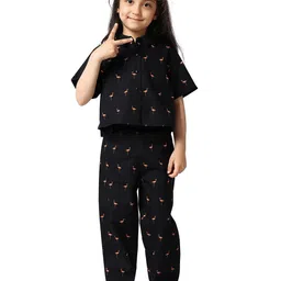 Piccolo Piglet Unisex Kids Printed Shirt with Pyjamas-image-8