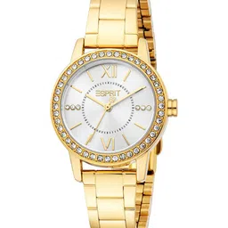 ESPRIT Daisy Women Embellished Dial & Stainless Steel Straps Analogue Watch ES1L459M0025-image-9