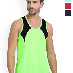 FTX Pack Of 4 Color Blocked Breathable Vests 727_1-727_2-727_5-727_6_S-16