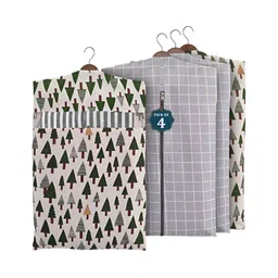 Aura Grey Set of 4 Regular Multi-Utility Organisers-45