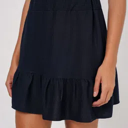 BIGDART A-Line Mini Flared Skirt image 4