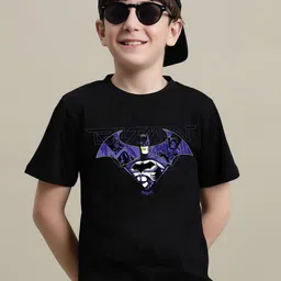Kids Ville Batman Boys Printed Tshirt-46