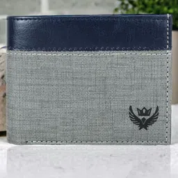 LORENZ Men Colourblocked PU Two Fold Wallet-picture-14