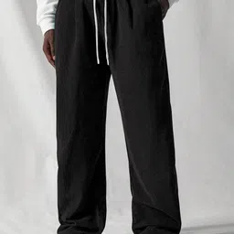 RAJOVATI Men Loose Fit Mid-Rise Trousers-picture-43