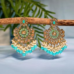 zarmar fashion Floral Chandbalis Earrings-image-98