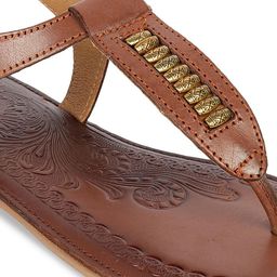 Mochi Printed Leather Platform with Tassels image 3