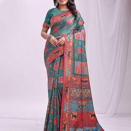 Astita Ethnic Motifs Woven Design Saree-image-24