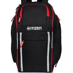 Citizen Unisex Brand Logo Contrast Detail Backpack with Reflective Strip-58