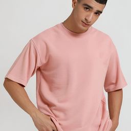 Jack Paris Men Solid Round Neck Relaxed Fit Cotton T-shirt-image-26