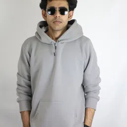 EKSDEE Men Hooded Printed Cotton Sweatshirt-40