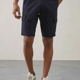 Minus One Men Regular Fit Cotton Cargos-image-39