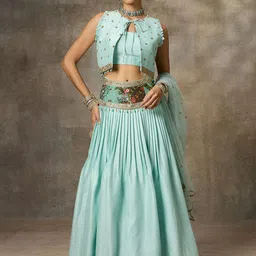 Rivaar By Rocky Star Ready to Wear Lehenga & Blouse-image-86