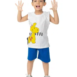 NEW GEN Boys Printed T-shirt with Shorts-image-29