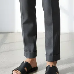 MICHEAL FERAAS Men Leather Comfort Sandals-picture-13