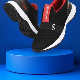 BOLTAGO Men Mesh Running Non-Marking Shoes-17