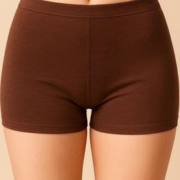 ULLAS Women High Coverage Super Combed Cotton Concealed Waistband Stretch Boy Shorts-picture-14
