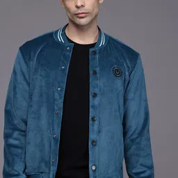 Allen Solly Striped Detail Bomber Jacket-picture-25