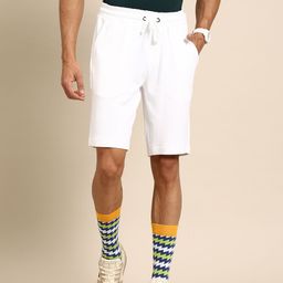 United Colors of Benetton Men Pure Cotton Slim Fit Shorts-image-43