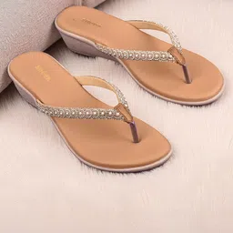 Anouk Women Embellished Wedge Sandals-picture-26