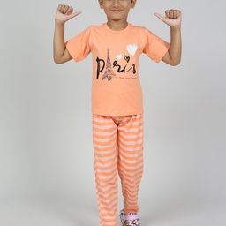 Here&Now X Denikid Boys Pure Cotton Printed T-shirt with Trousers-picture-3