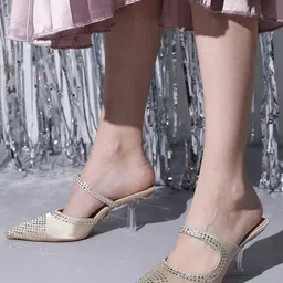 Inc 5 Embellished Party Stiletto Pumps with Laser Cuts-image-40