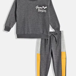 Here&Now X Game Begins Boys Sweatshirt and Jogger-image-1