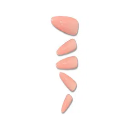 SOEZI Set Of 5 Press On Artificial Nails - Almost Nude-image-11