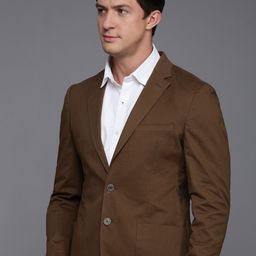Raymond Contemporary-Fit Single Breasted Formal Blazer-image-87