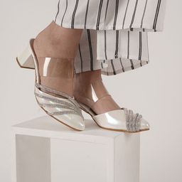 DressBerry Women Embellished Party Block Sandals-37