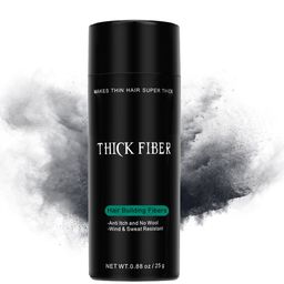Thick Fiber Into Itch Hair Building Fibers 25g - Black-39