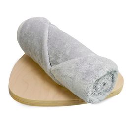 Heelium Grey 600 GSM Anti-Bacterial Quick Absorbent Soft Quick Bamboo Bath Towels-image-40