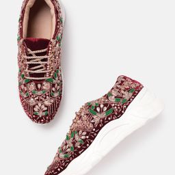 ZORI WORLD Women Embellished Sneakers-image-38