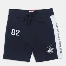 Beverly Hills Polo Club Kids Navy Printed Shorts-image-96