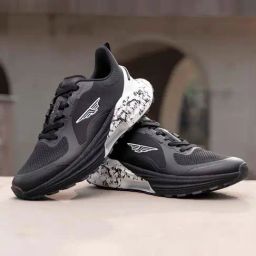 Red Tape Men's Drift+ Black Running Shoes-image-35