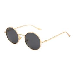 MAGNEQ Black UV Protection Round Unisex Sunglasses-image-30