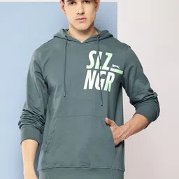 Slazenger Printed Hooded Sweatshirt-picture-37