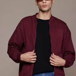 The Roadster Lifestyle Co. Relaxed Fit Front-Open Sweatshirt-picture-28