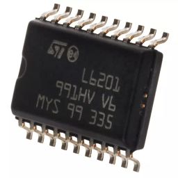 Stmicroelectronics Brushed Motor Driver IC 48 V 1 Amp 20 Pin SOIC, L6201-8