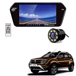 Auto Pearl CBP299 17.78 cm (7 Inch) Screen with Bluetooth & Touch Panel + 8 LED Reverse Camera for Duster2016-6