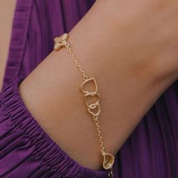 Shaya 92.5 Sterling Silver Vacay Mood Charm Bracelet for Women-picture-6